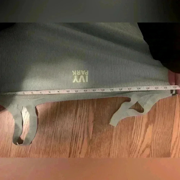 Adidas X Ivy Park Beyonce Drip 2 Knit Bodysuit Green Tint, Womens Size 2X - Picture 13 of 14